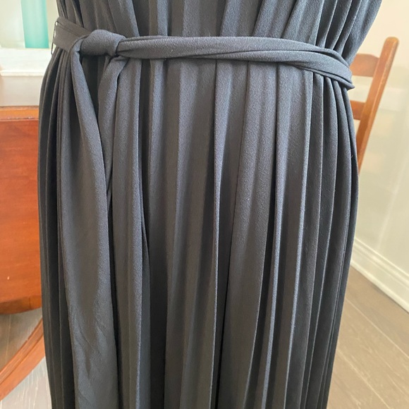 TAHARI NWT black pleated dress size XL - Picture 11 of 14